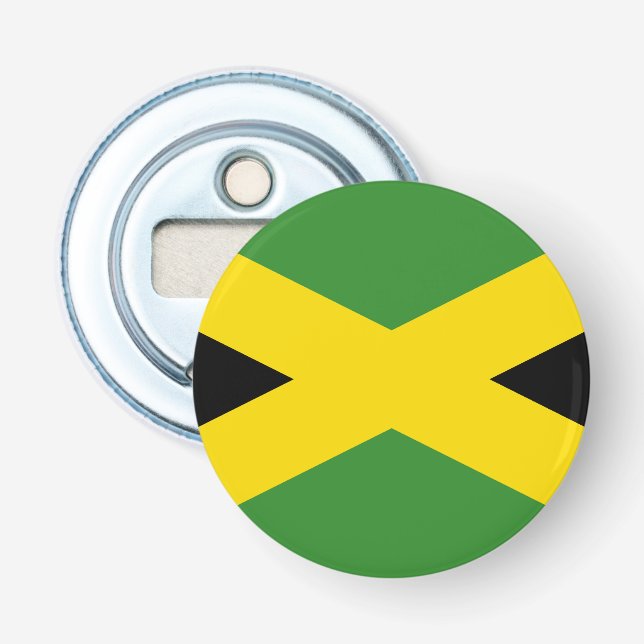 Flag of Jamaica Bottle Opener (Front)