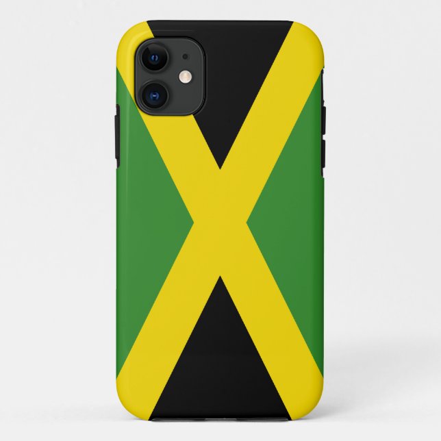 Flag of Jamaica Case-Mate iPhone Case (Back)