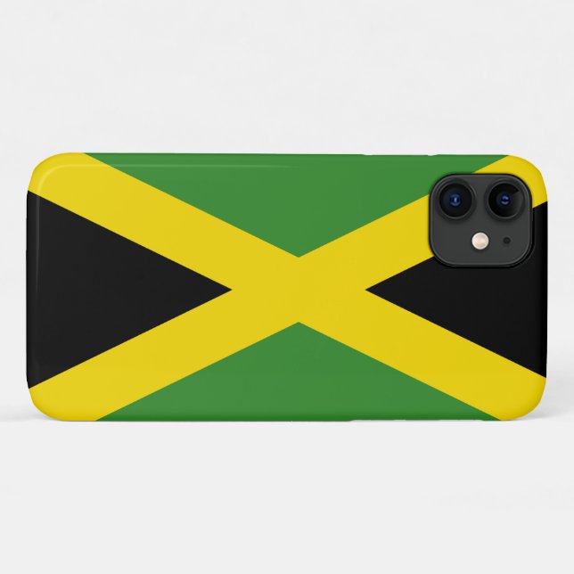 Flag of Jamaica Case-Mate iPhone Case (Back (Horizontal))