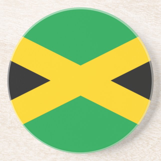 Flag of Jamaica Coaster (Front)