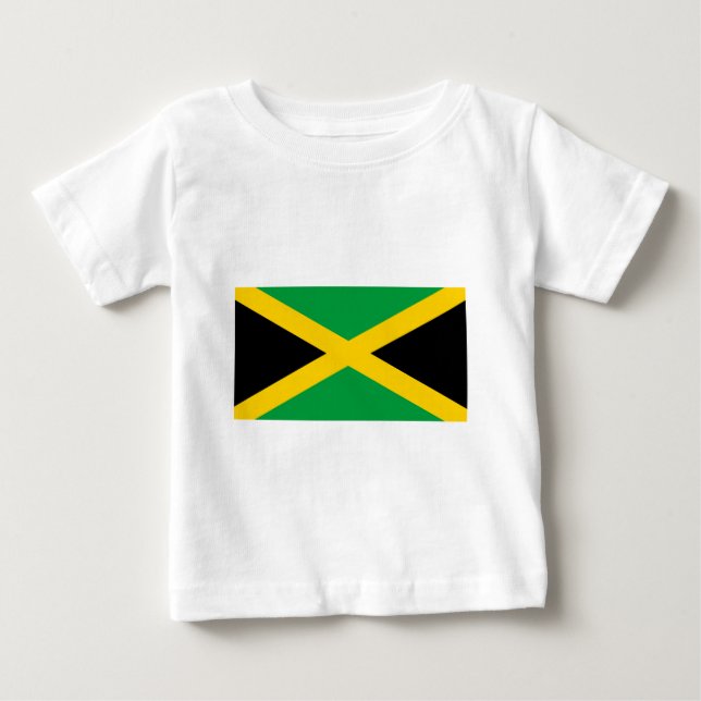 Flag of Jamaica - Jamaican Flag Baby T-Shirt (Front)