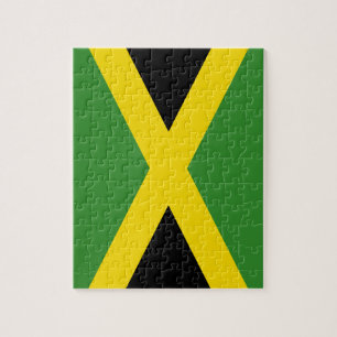 Flag of Jamaica Jigsaw Puzzle