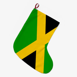 Flag of Jamaica Large Christmas Stocking