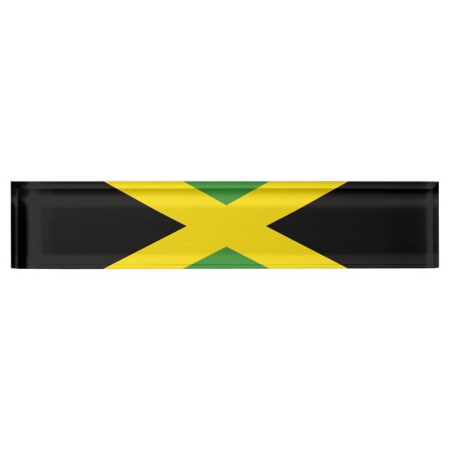 Flag of Jamaica Nameplate (Front)