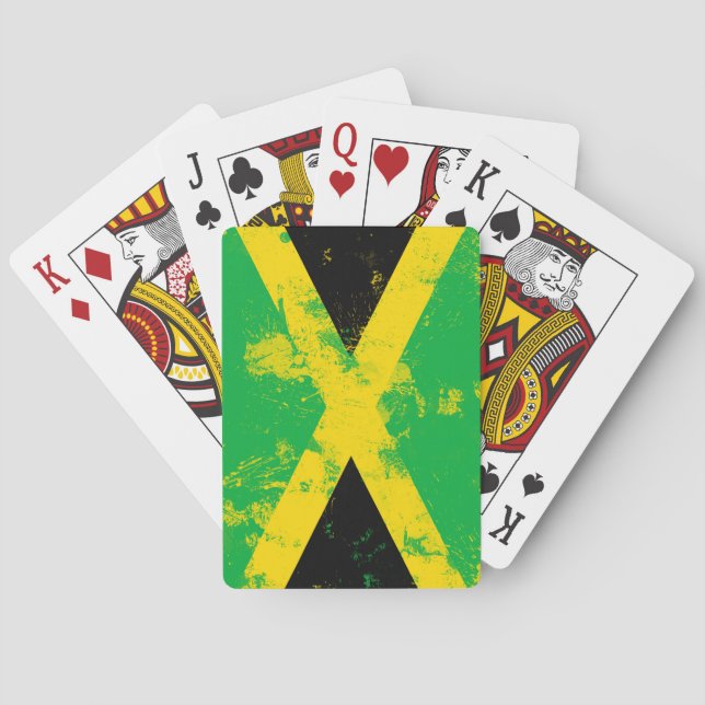 Flag of Jamaica Playing Cards (Back)