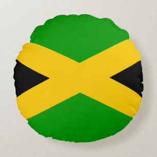 Flag of Jamaica Round Cushion
