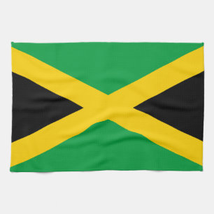 Flag Of Jamaica Tea Towel