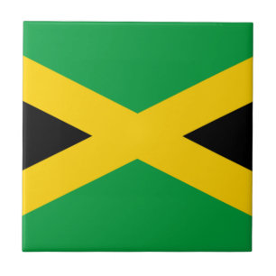 Flag of Jamaica Tile