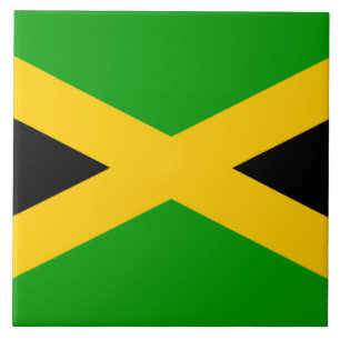 Flag of Jamaica Tile