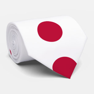 Flag of Japan - 日章旗 - 日の丸 - 日本の国旗 Tie