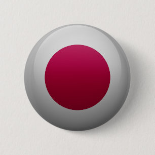Flag of Japan 6 Cm Round Badge