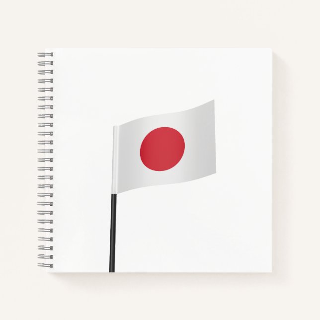 Flag of Japan Notebook (Front)