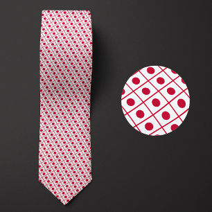 Flag of Japan Pattern Tie
