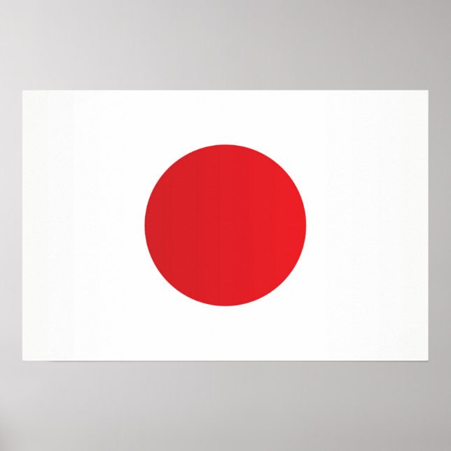 Flag of Japan Poster (Front)
