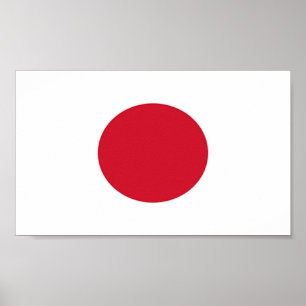 Flag of Japan Poster