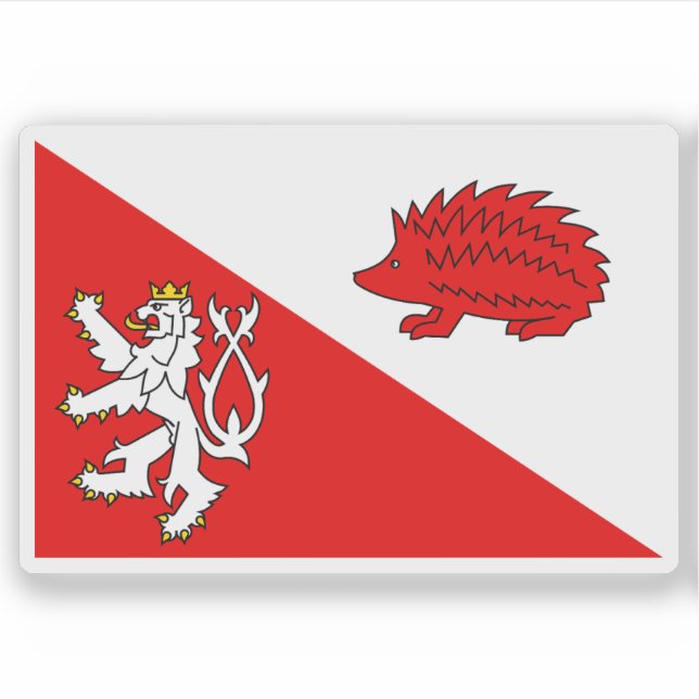 Flag of Jihlava, Czech Republic (Front)