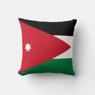 Flag of Jordan Cushion