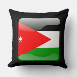 Flag of Jordan Cushion