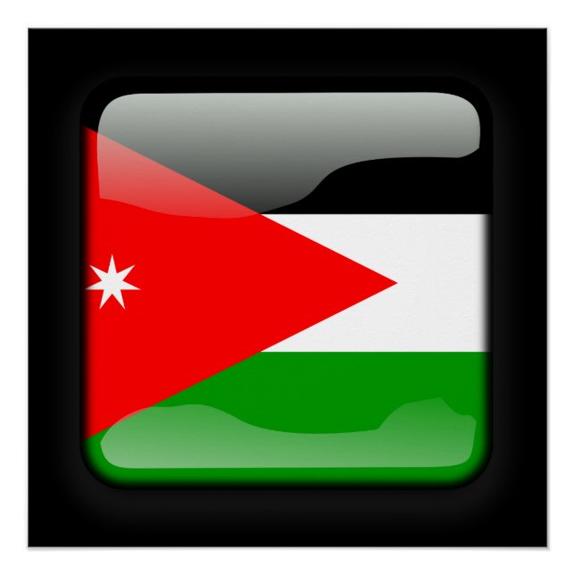 Flag of Jordan Poster (Front)