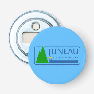 Flag of Juneau, Alaska Bottle Opener