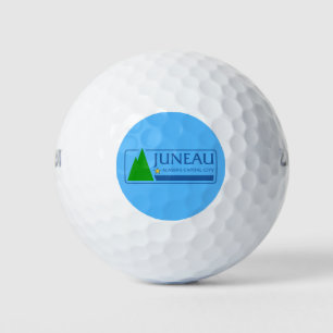 Flag of Juneau, Alaska Golf Balls