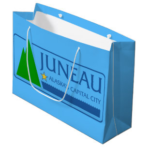 Flag of Juneau, Alaska Large Gift Bag