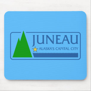 Flag of Juneau, Alaska Mouse Pad