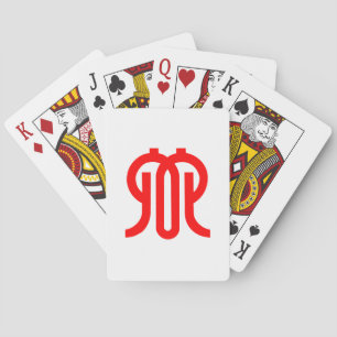 Flag of Kanagawa Prefecture, Japan Playing Cards