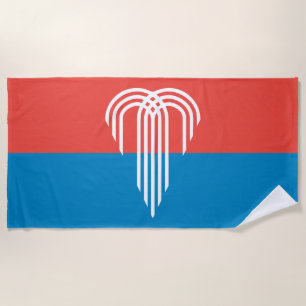 Flag of Kansas City (Missouri) Beach Towel