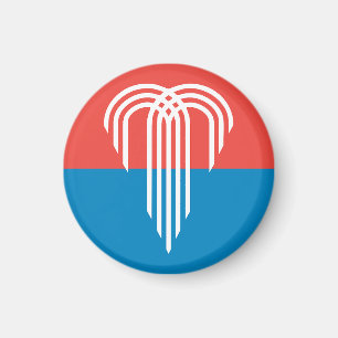 Flag of Kansas City, Missouri Magnet