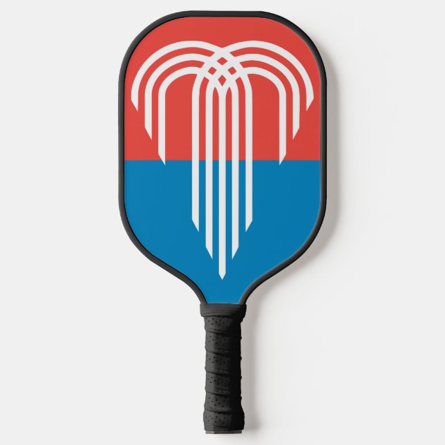 Flag of Kansas City, Missouri Pickleball Paddle (Front)