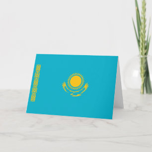 Flag of Kazakhstan Card