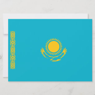 Flag of Kazakhstan Card