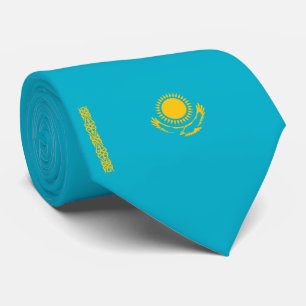 Flag of Kazakhstan Tie