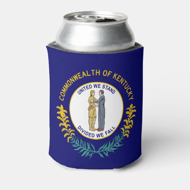 Flag of Kentucky Can Cooler (Can Back)