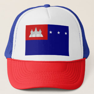 Flag of Khmer Republic (សាធារណរដ Trucker Hat