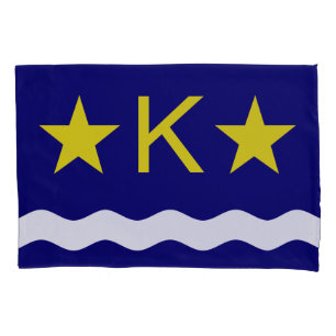Flag of Kinshasa, Congo Pillowcase