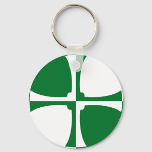 Flag of Kirkcudbrightshire Keychain