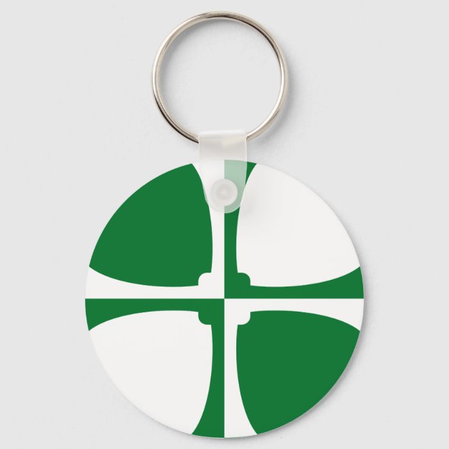 Flag of Kirkcudbrightshire Keychain (Front)