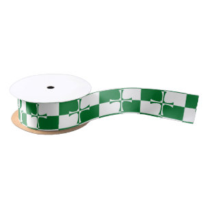 Flag of Kirkcudbrightshire Satin Ribbon