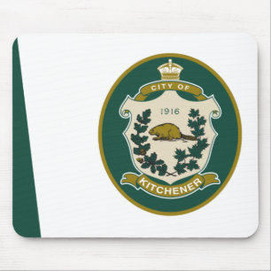Flag of Kitchener (Ontario, Canada) Mouse Pad