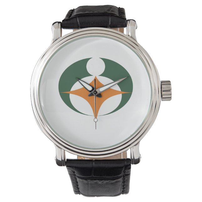 Flag of Koga, Shiga, Japan Watch (Front)