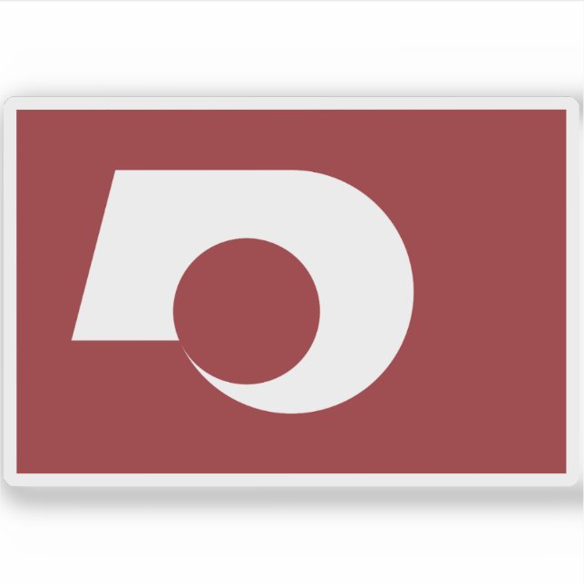 Flag of Kumamoto Prefecture, Japan  (Front)