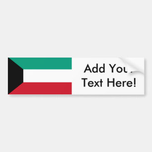 Flag of Kuwait Bumper Sticker