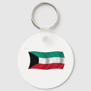 Flag of Kuwait Key Ring