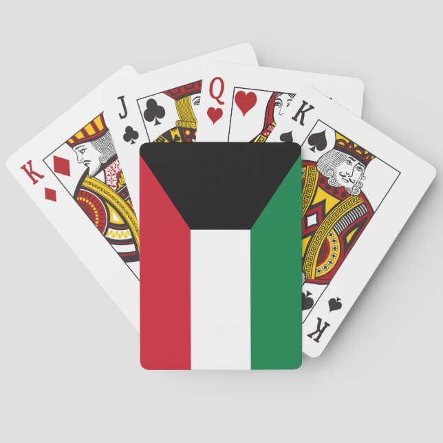 Flag of Kuwait Playing Cards (Back)