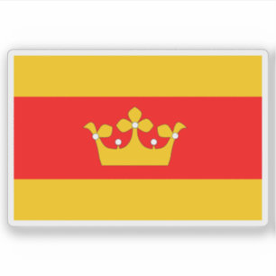 Flag of Lanškroun, Czech Republic