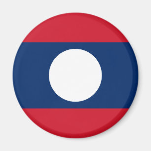 Flag of Laos - Laotian flag - ທຸງຊາດ Magnet
