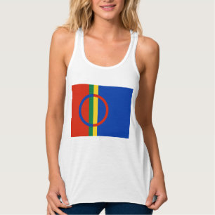 Flag of Lapland (Christmas) (Sami) (Laplander) Singlet