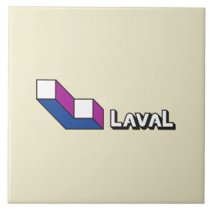 Flag of Laval (Quebec, Canada) Tile